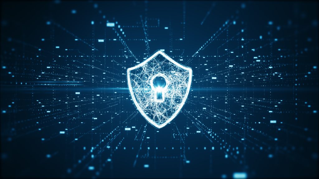 cyber security concept.